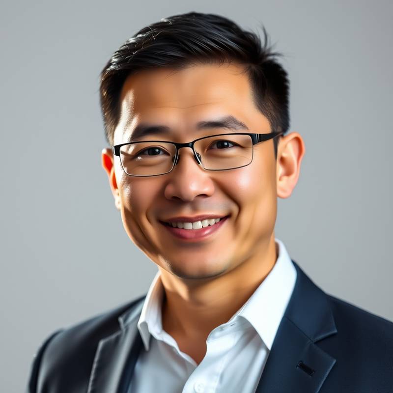 Portret van David Chen, CEO van FutureGrowth